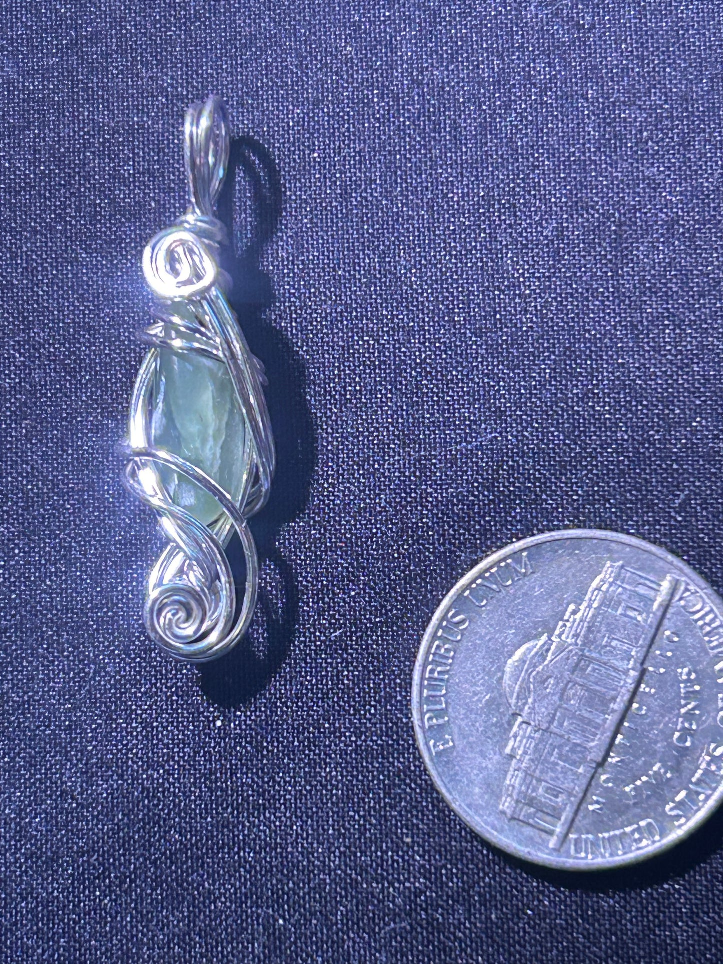 Aqua marine pendant