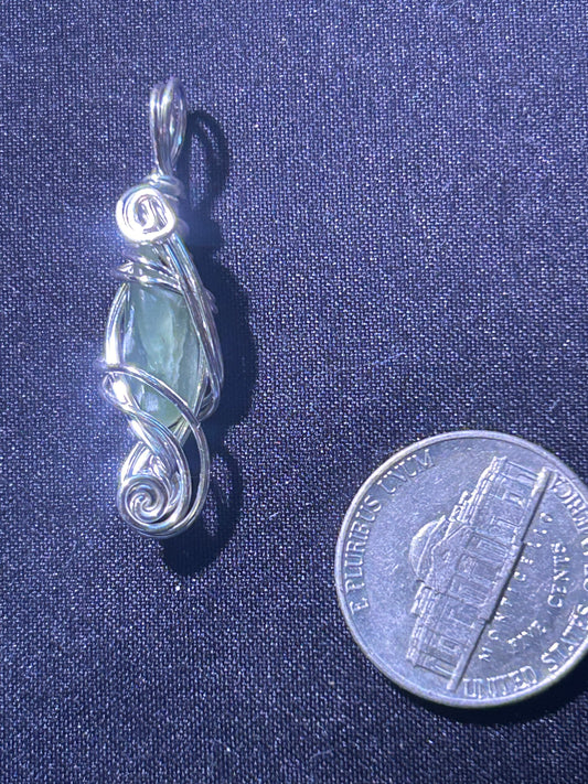 Aqua marine pendant