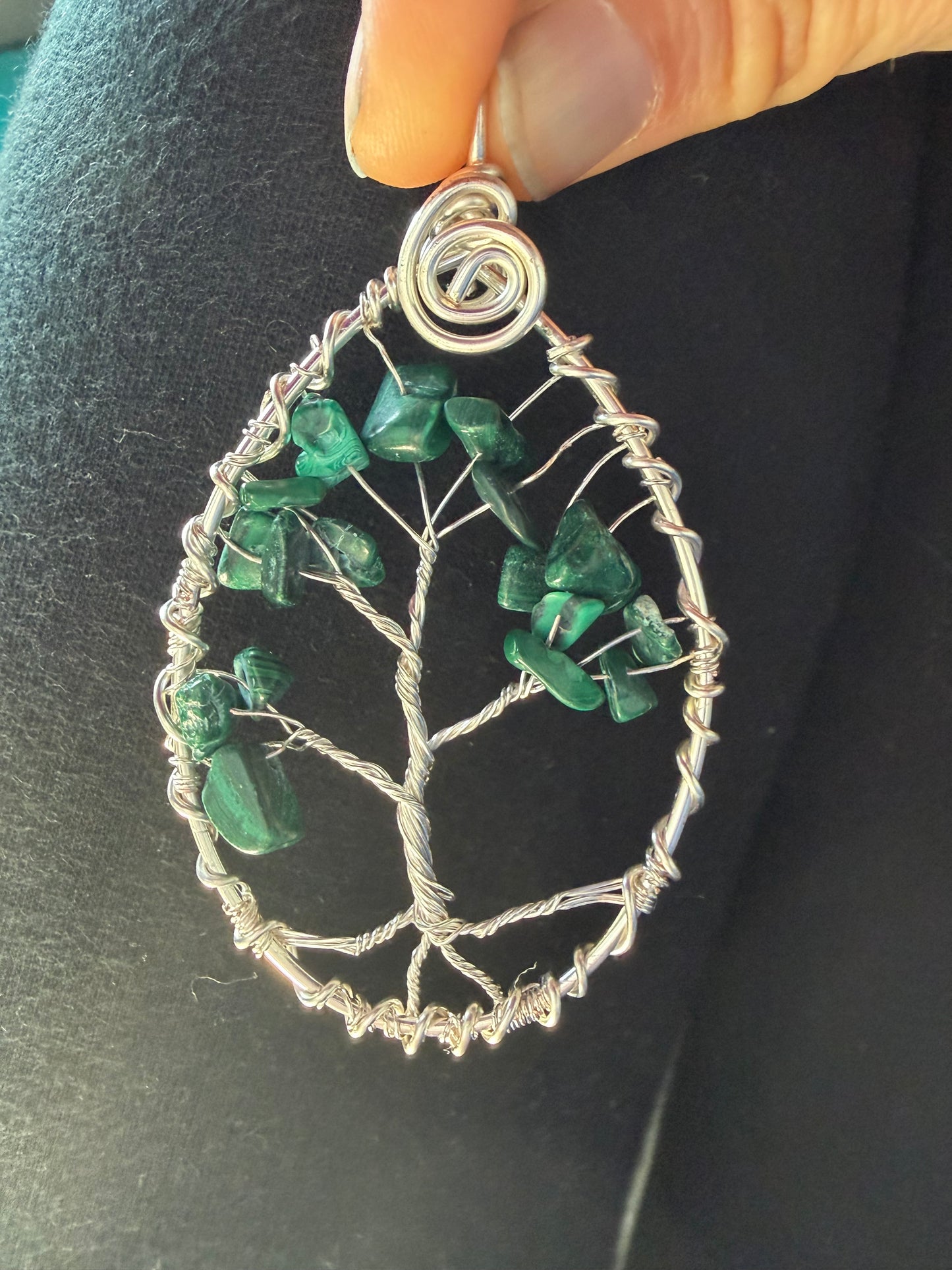 Tree of Transformation Malachite