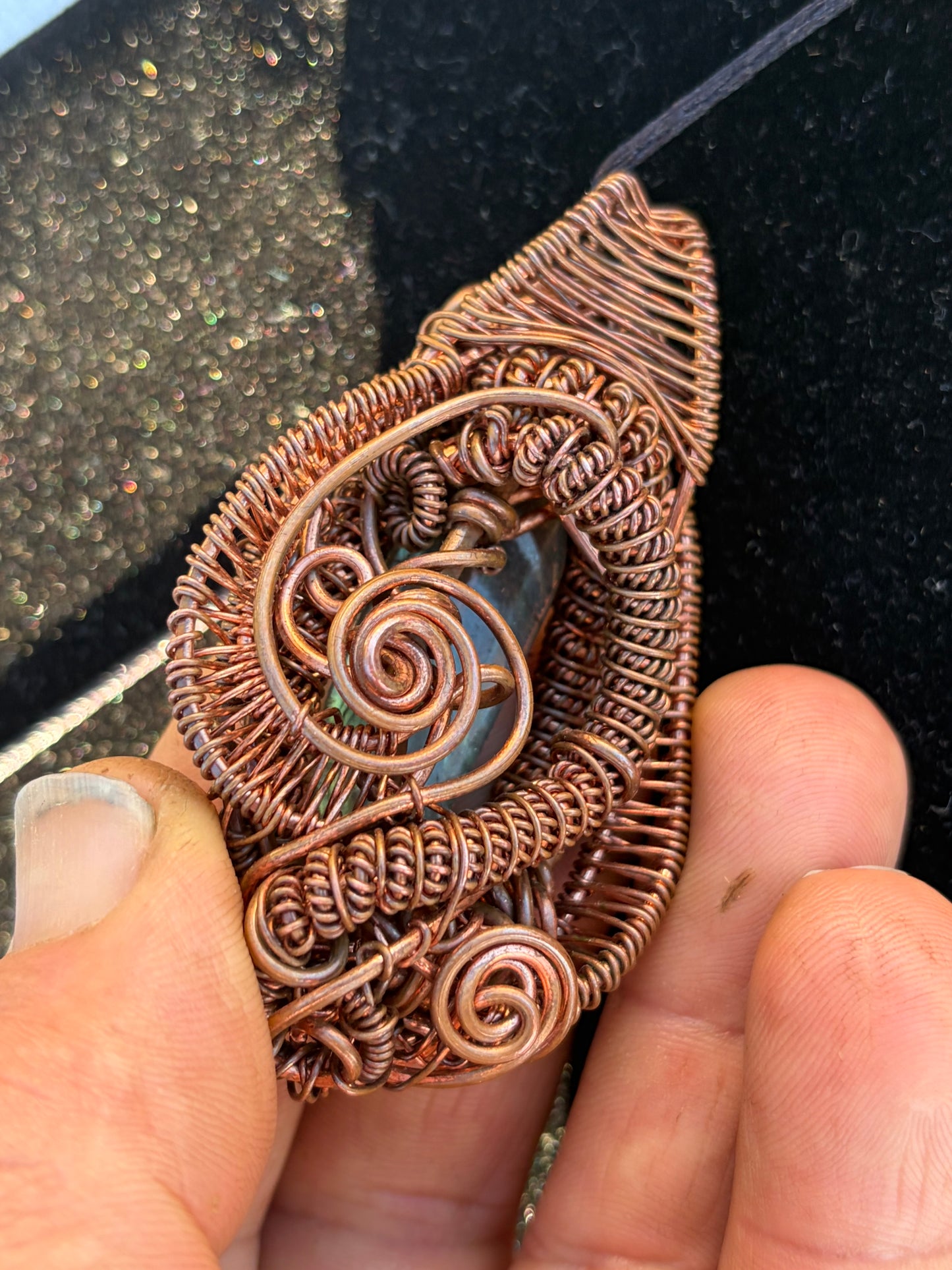 Labradorite talisman for good fortune