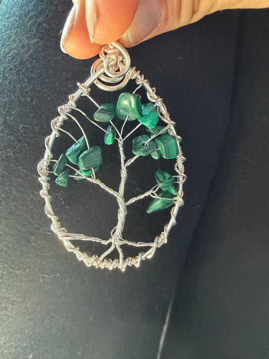 Tree of Transformation Malachite