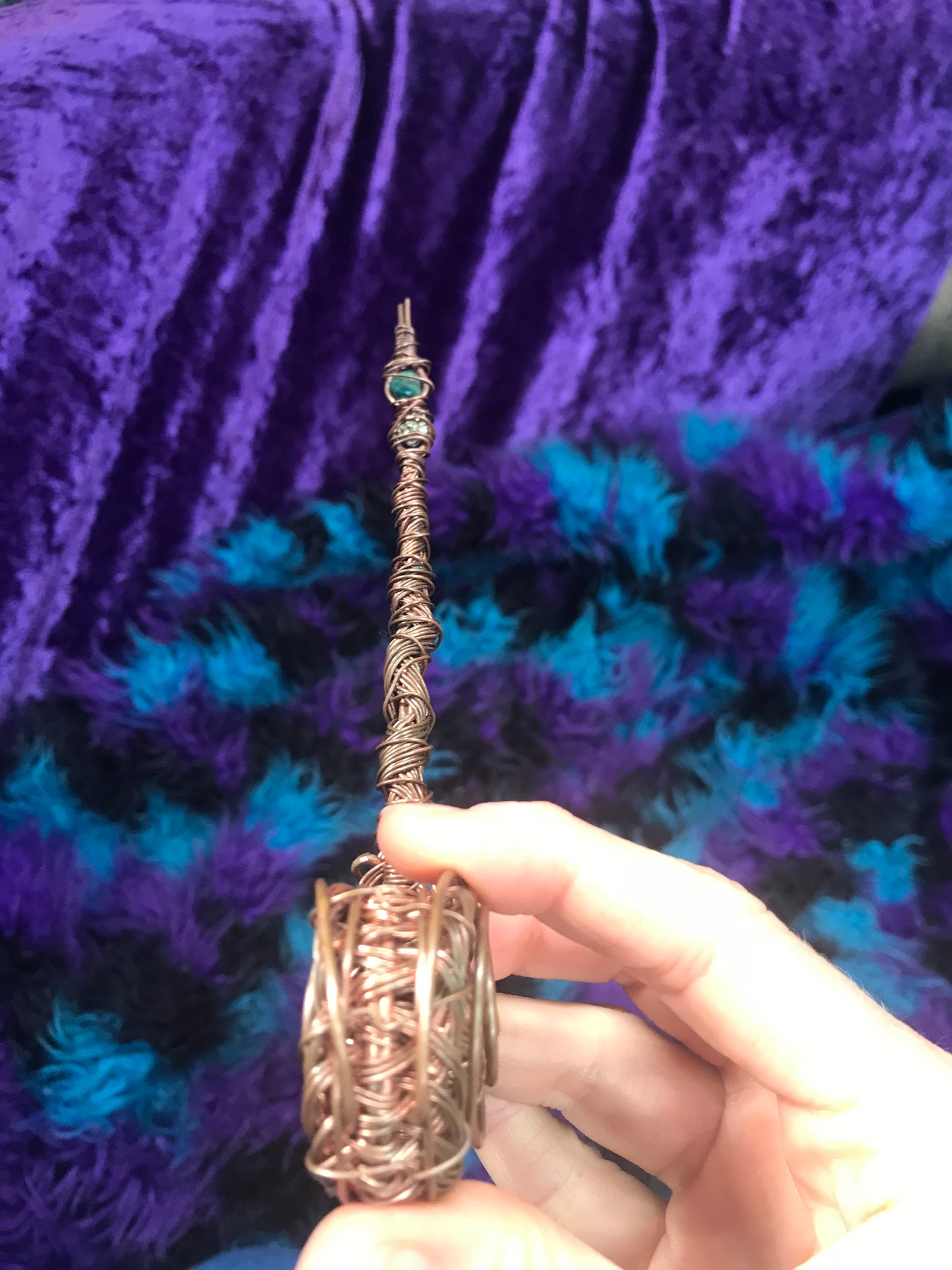 Copper energy clearing tool