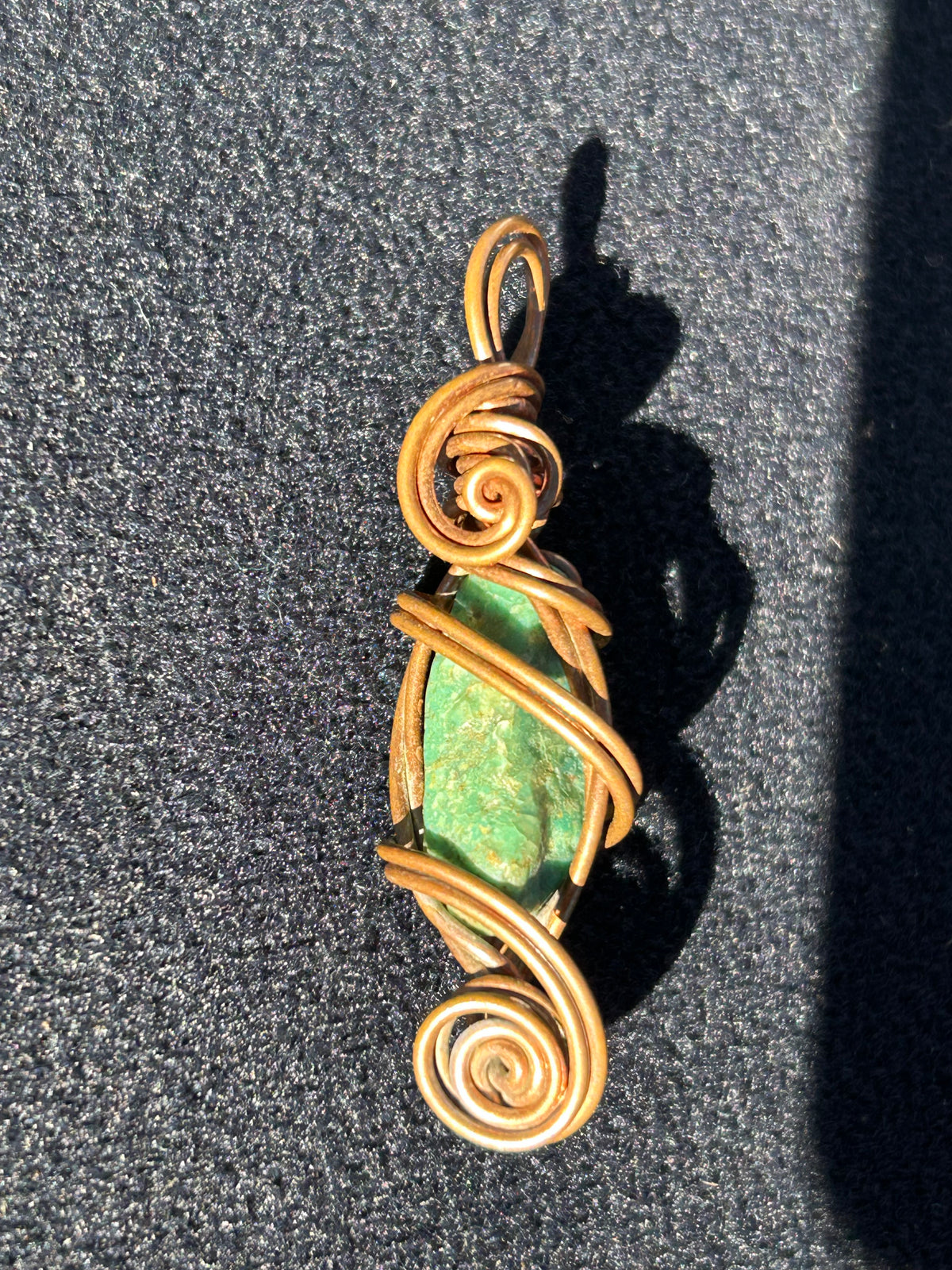 Turquoise, pendant, spirit protection
