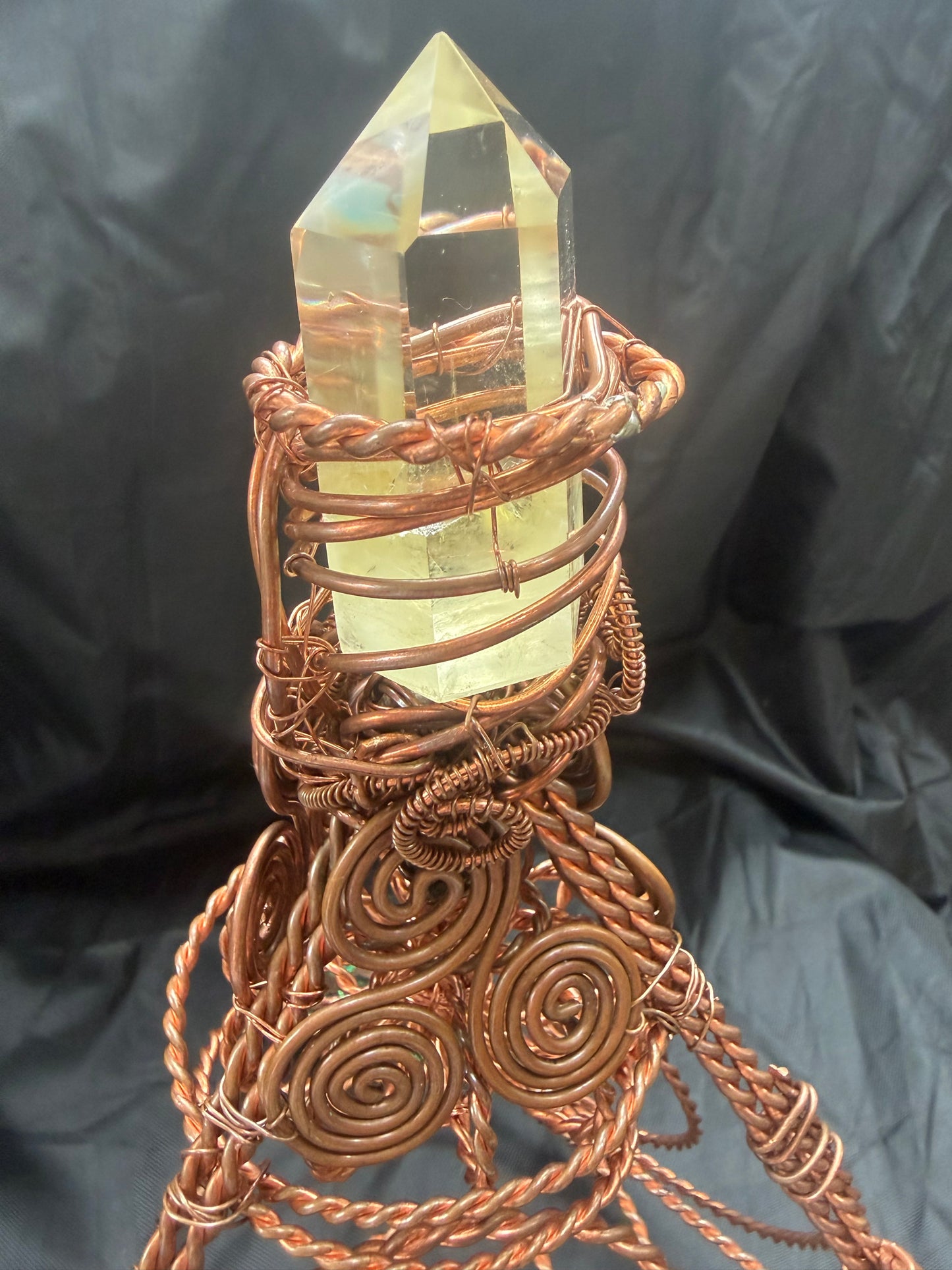 Harmonic Field Collection: Citrine manifestation pyramid ￼