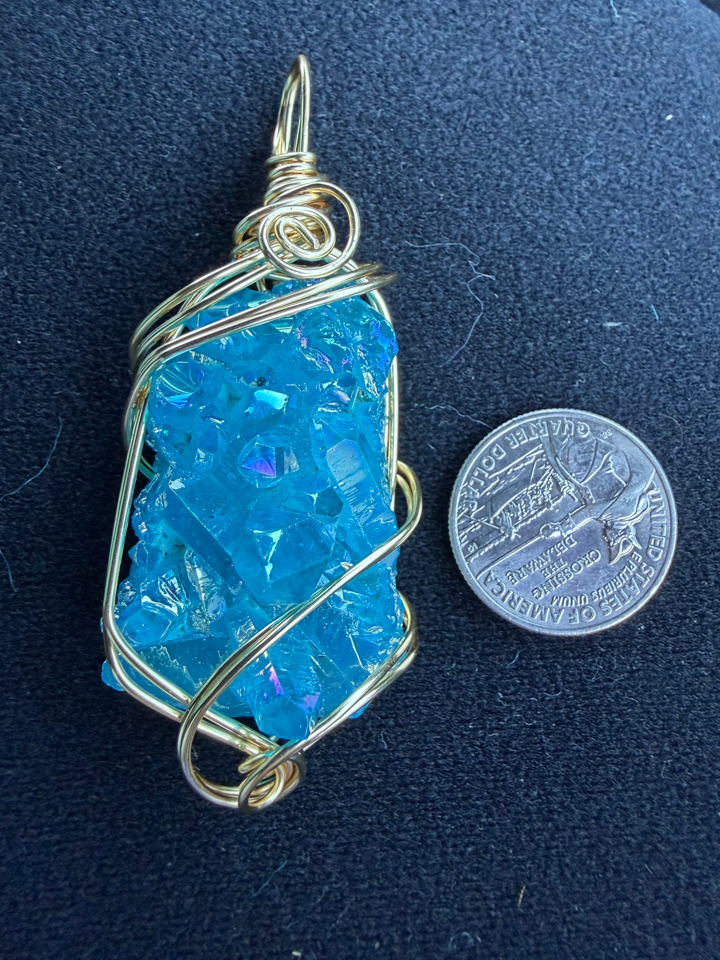 Aqua aura for clarity, calmness and confidence