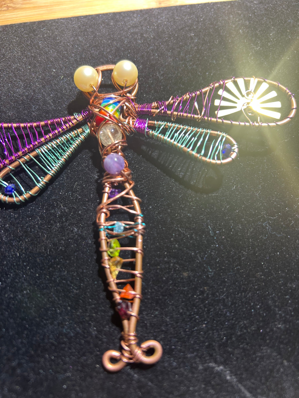 Dragonfly, suncatcher home decor ￼