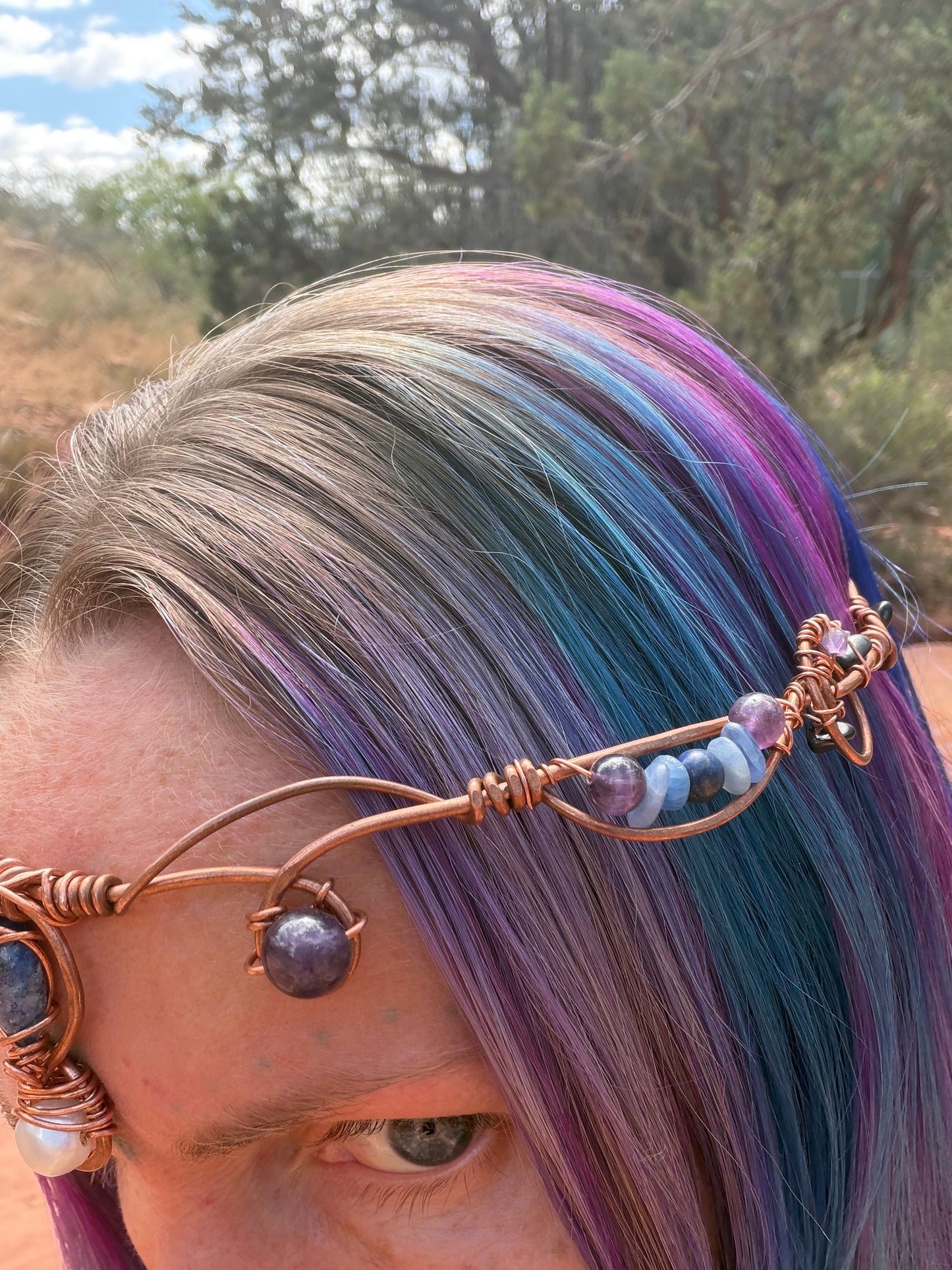 Lumerian copper crown