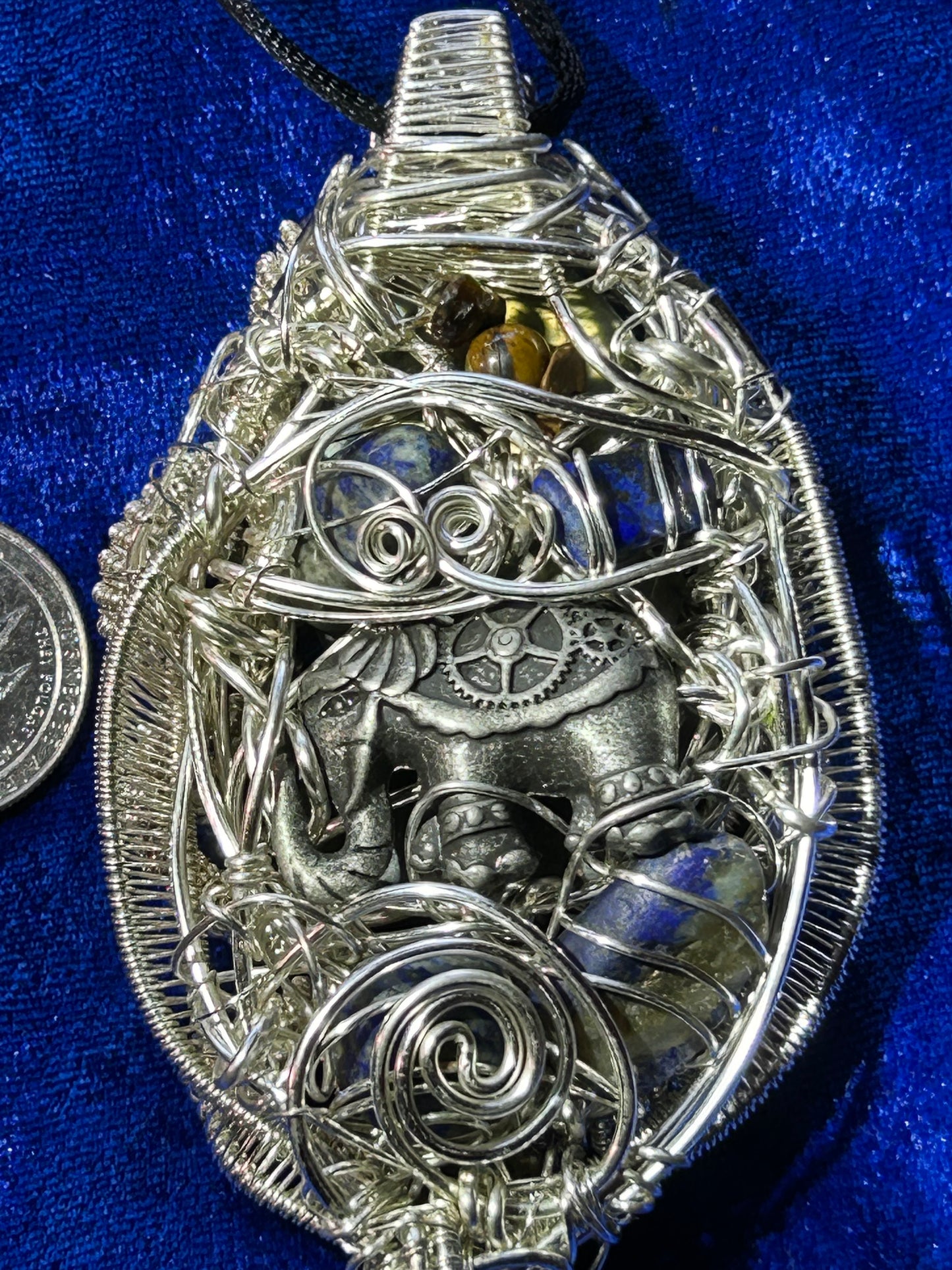 Remover of obstacles Ganesha pendant