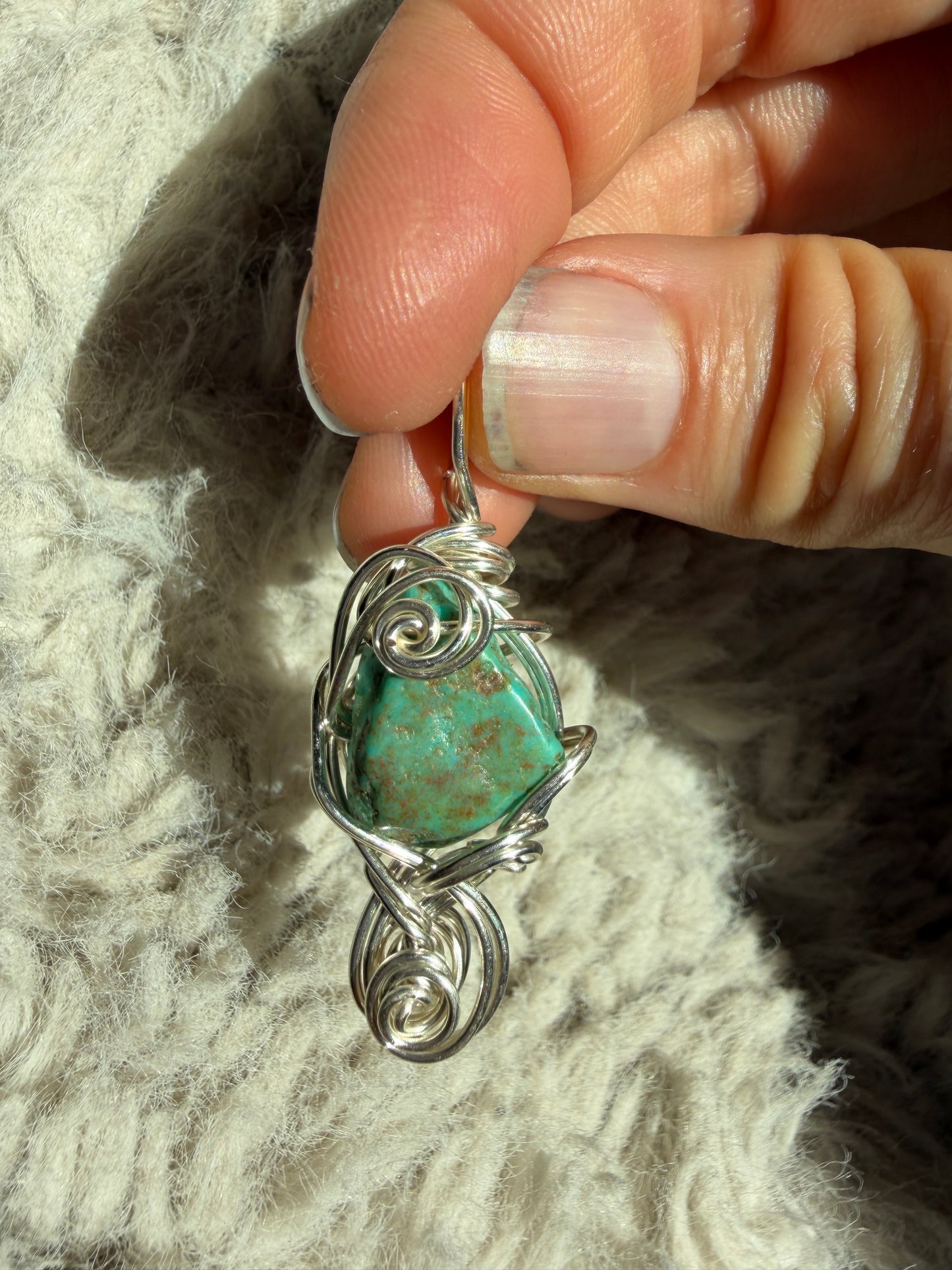 Turquoise peace keeper