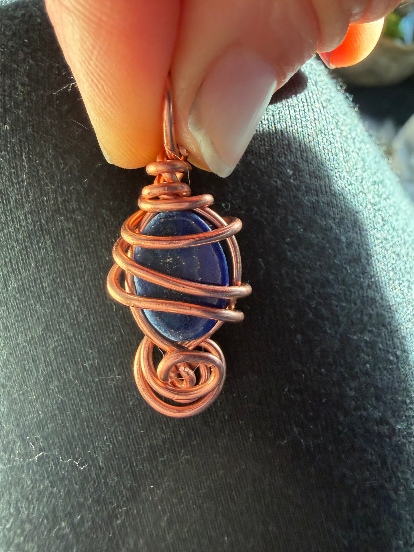Lapis Whisper Spiral