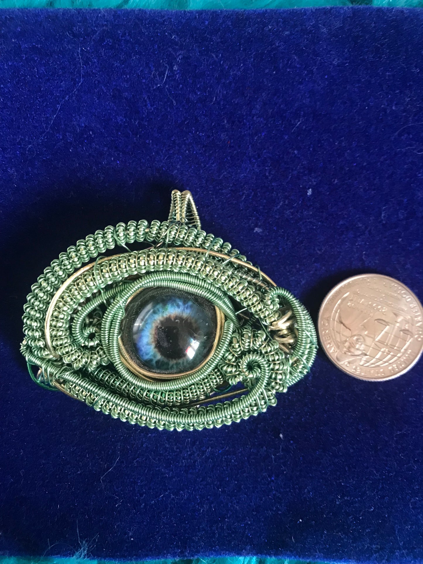 Third eye activation necklace