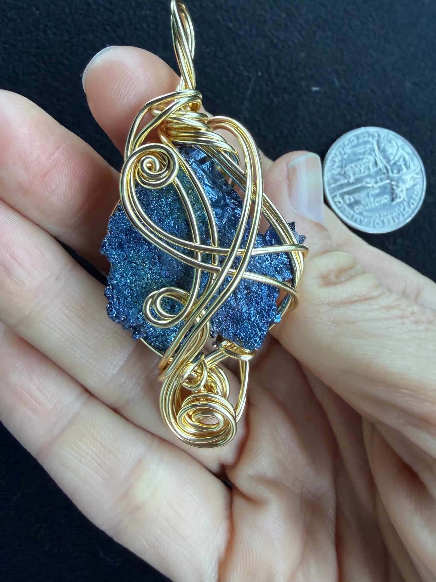 Rainbow titanium cluster of strength