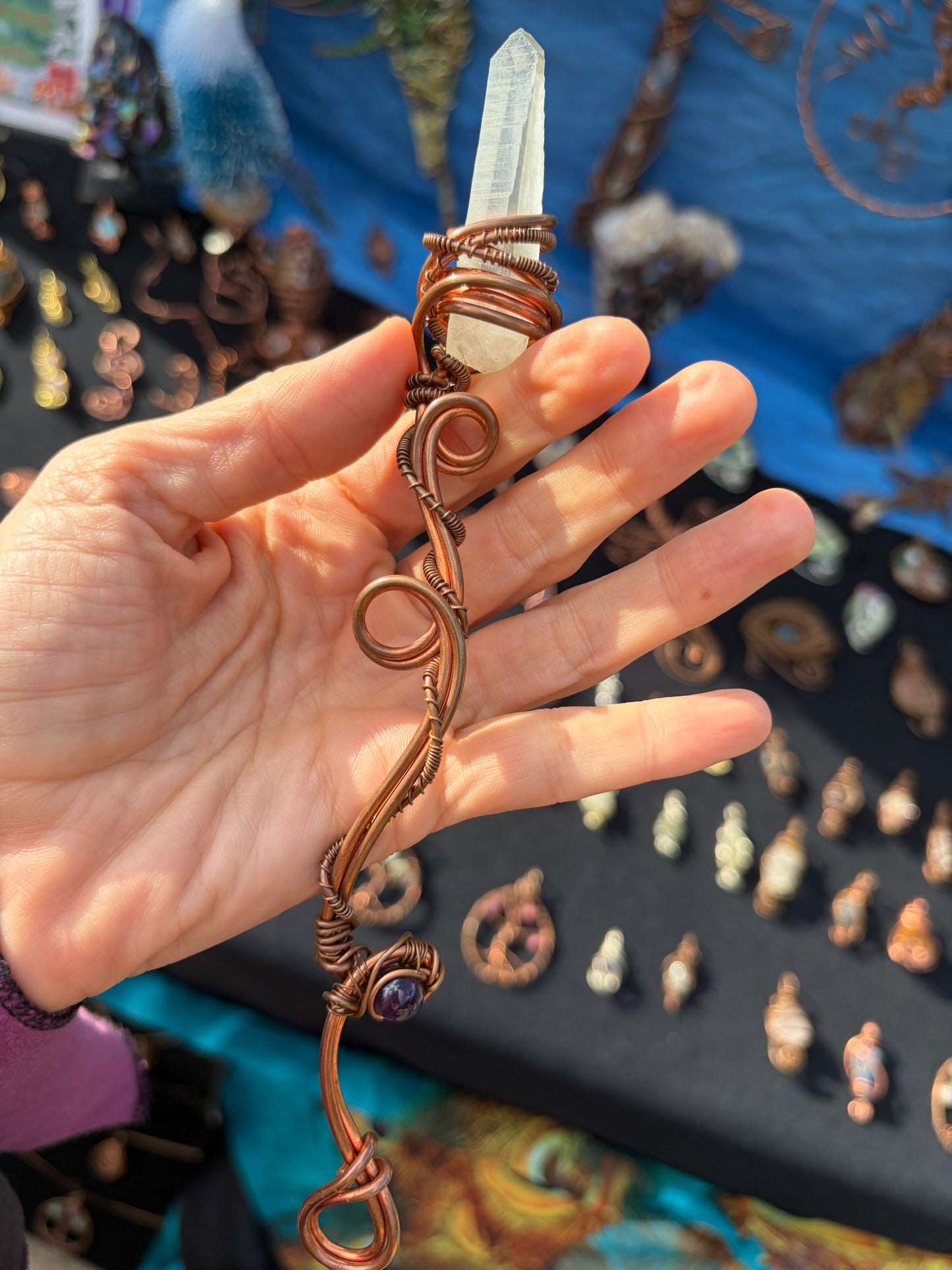 The Lemurian Phantom Spiral Wand — Story of the Rememberer