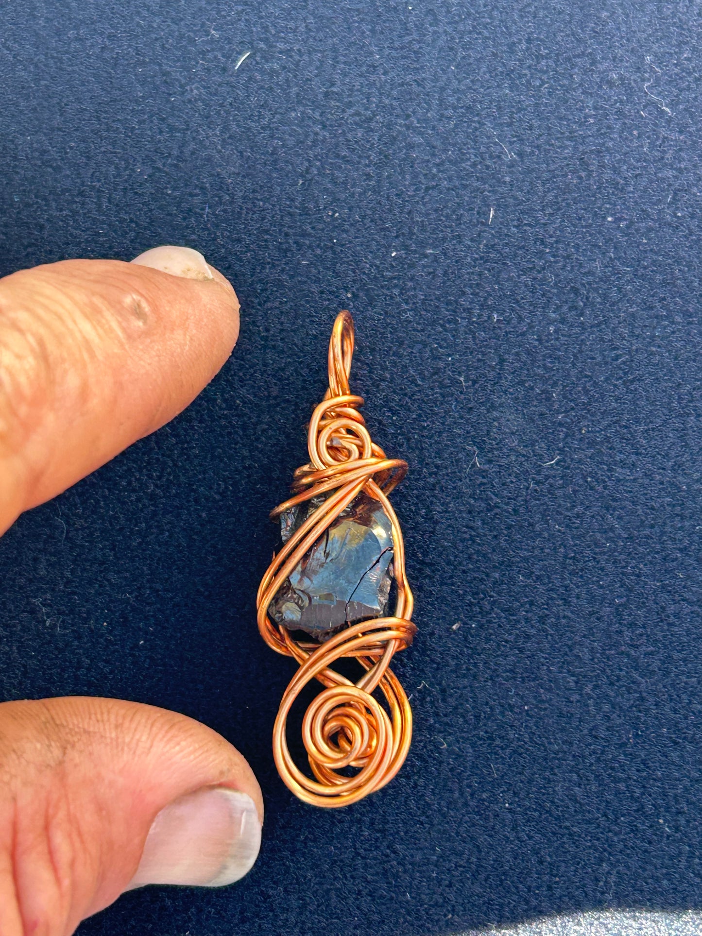 Shungite pendant