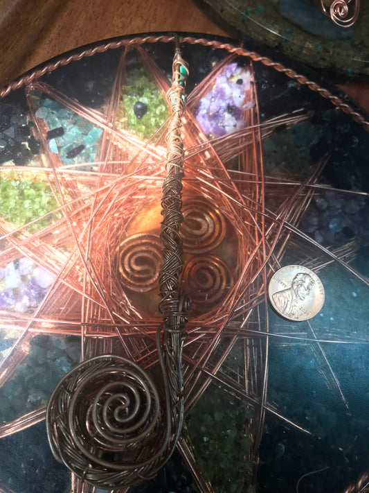 Copper energy clearing tool