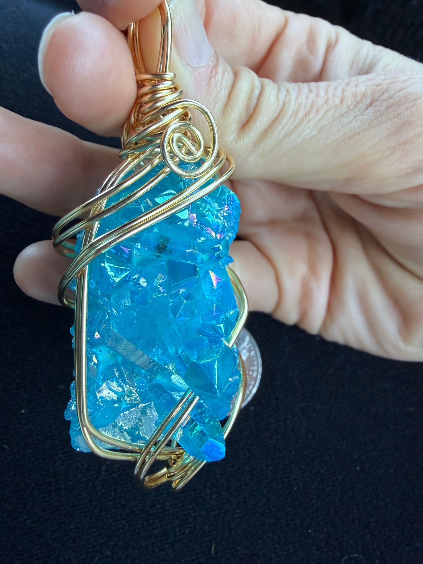 Aqua aura for clarity, calmness and confidence