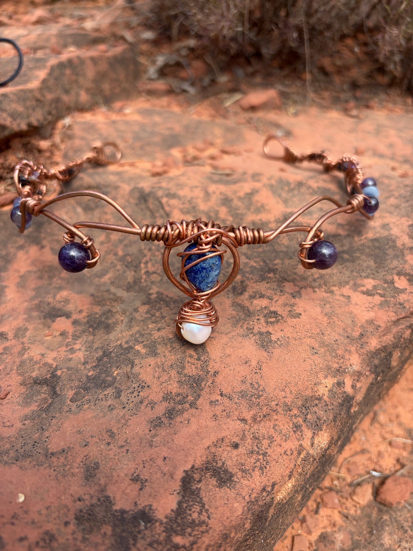 Lumerian copper crown