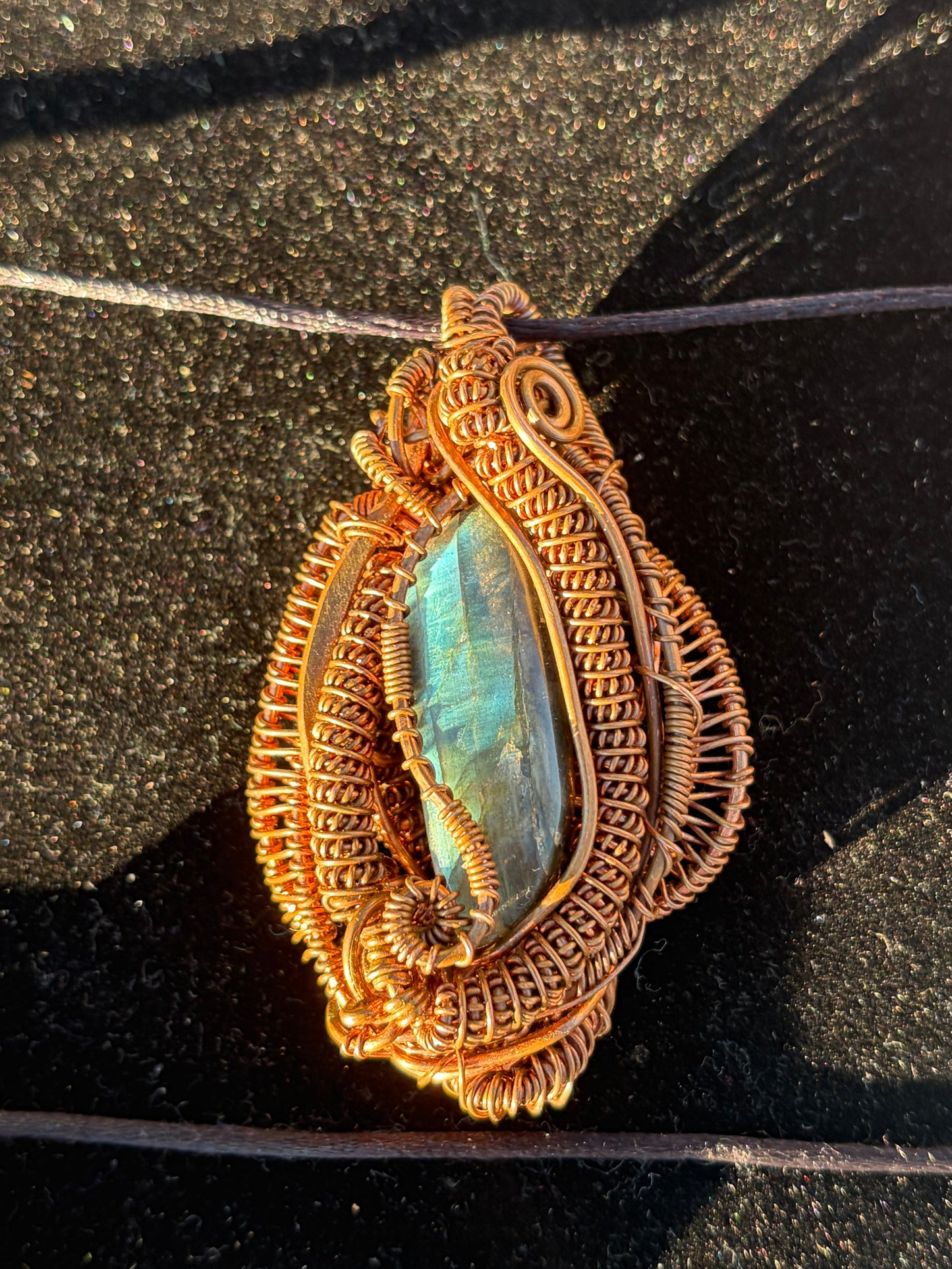 Labradorite talisman for good fortune