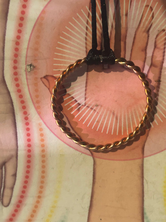 Mini tensor ring pendant