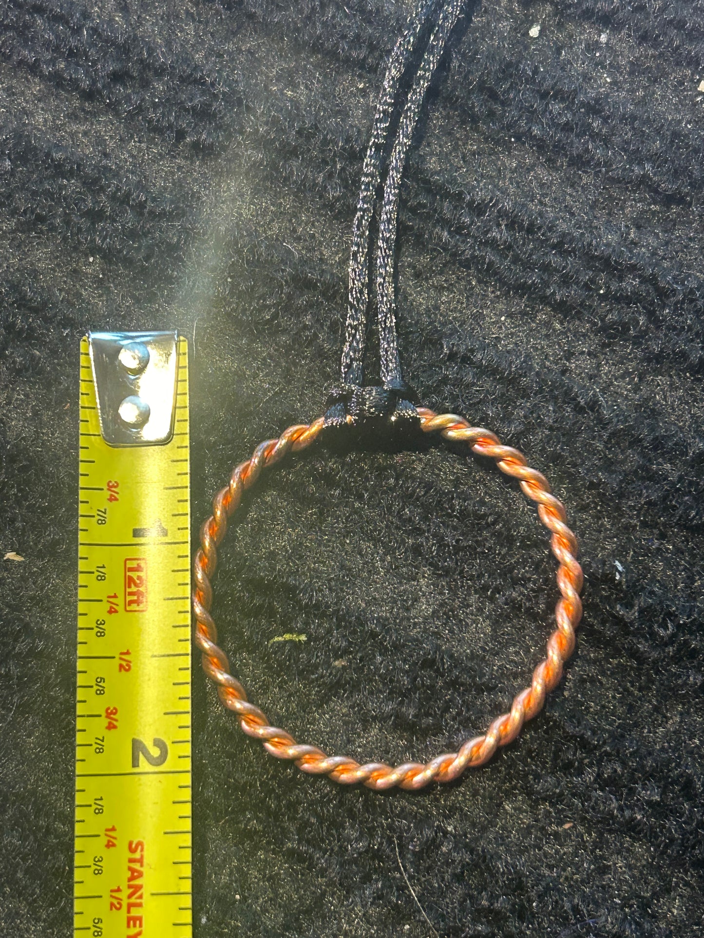 Mini tensor ring pendant