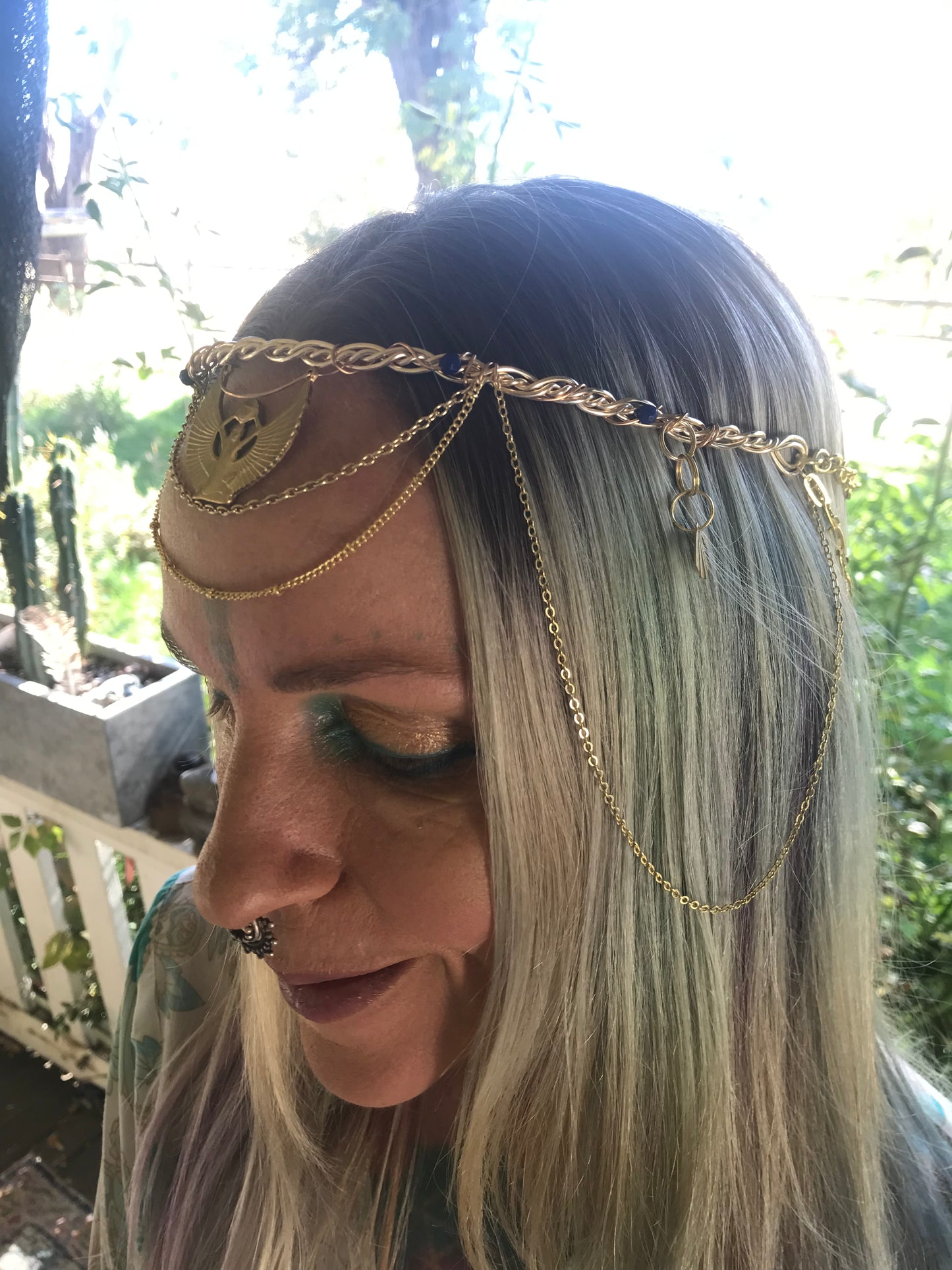 Isis Egyptian Goddess headpiece