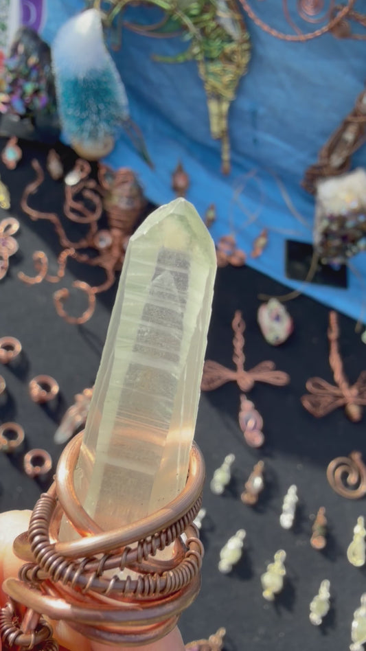 The Lemurian Phantom Spiral Wand — Story of the Rememberer