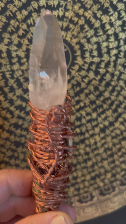 Lumerian crystal torch of purification